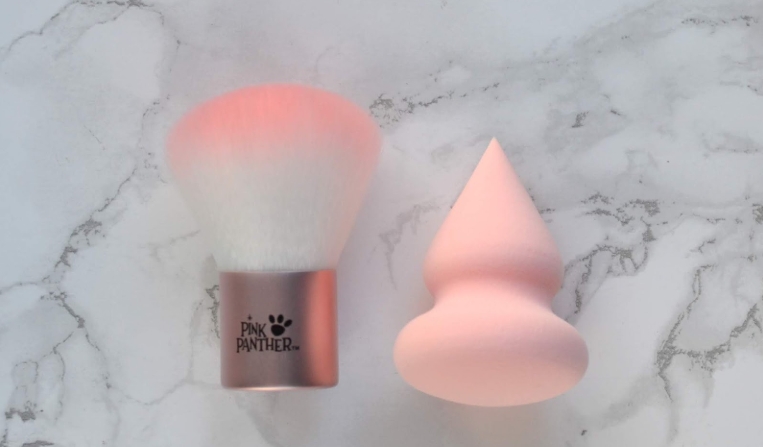 bronzer with sponge applicator