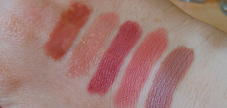 nude pink lipstick