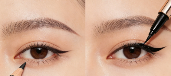Pencil Eyeliner vs Liquid Eyeliner for Beginners